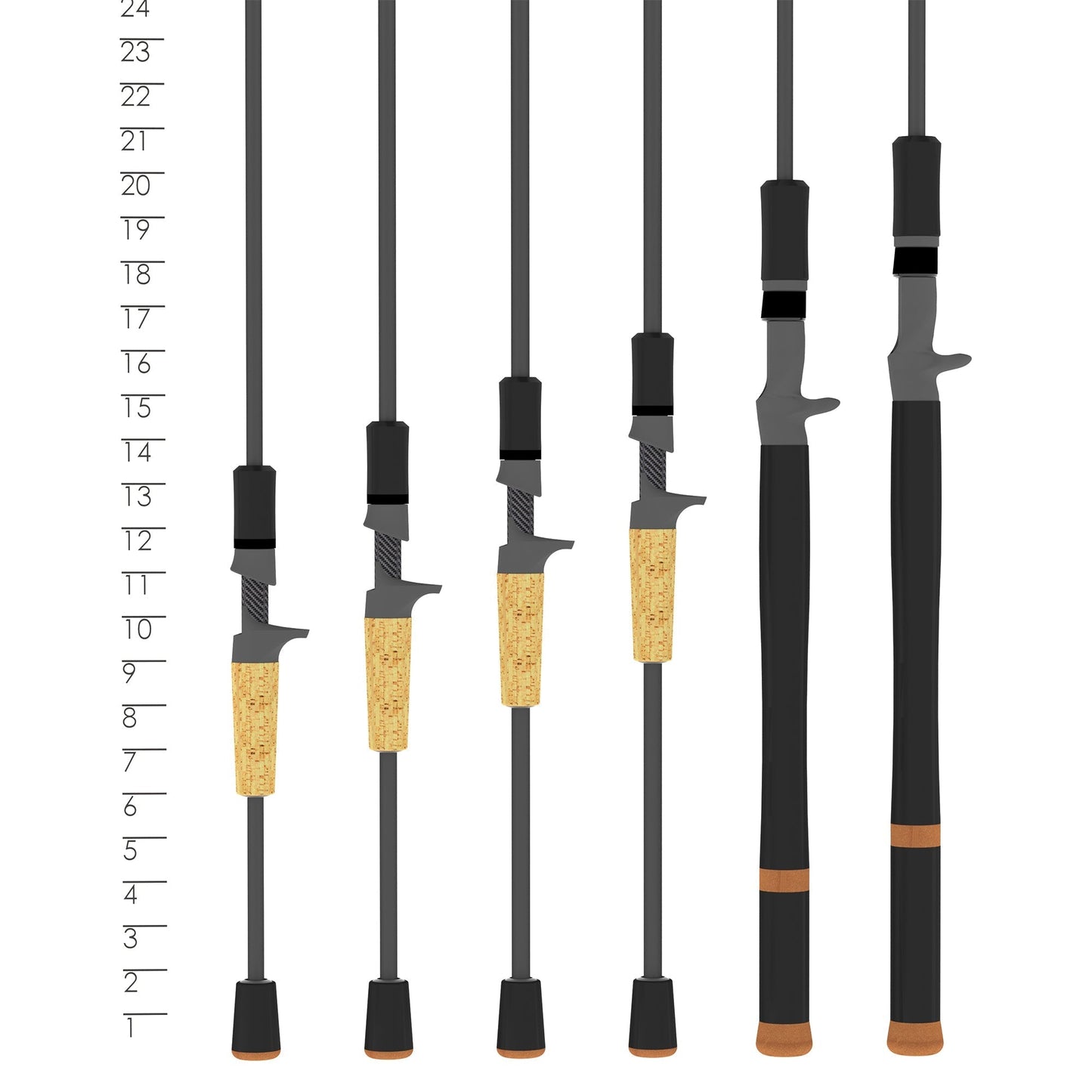 BASS X CASTING RODS 2022 MODELS - RETIRED
