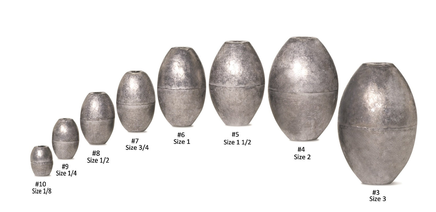 Egg Sinkers by Water Gremlin