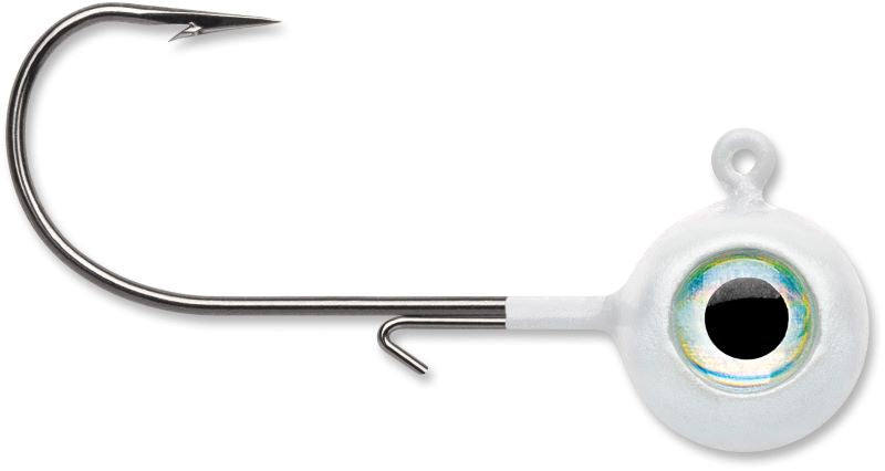 Neon Moon Eye Jig 1/4  White